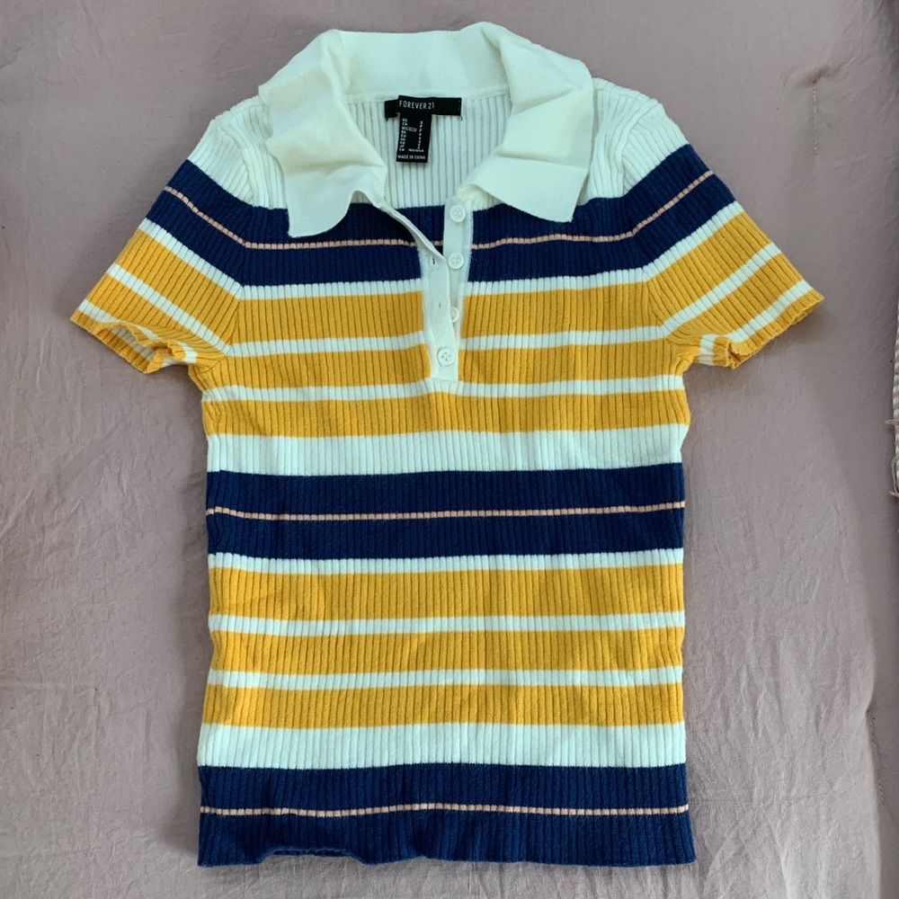 striped Polo